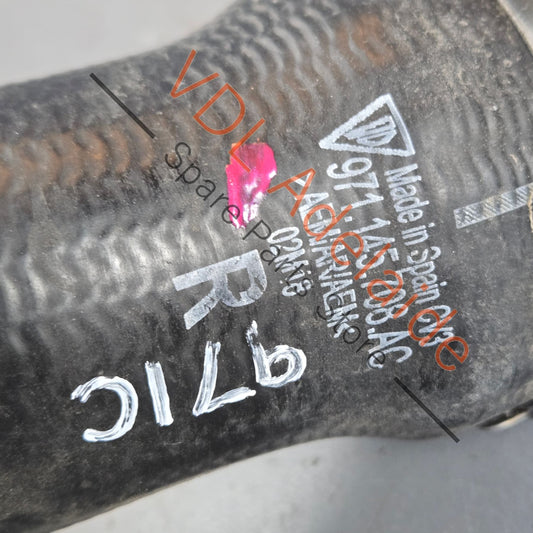 971145708AC   Porsche Panamera 971 Charge Air Cooler Intercooler Pipe Hose Right Upper 971145708AC