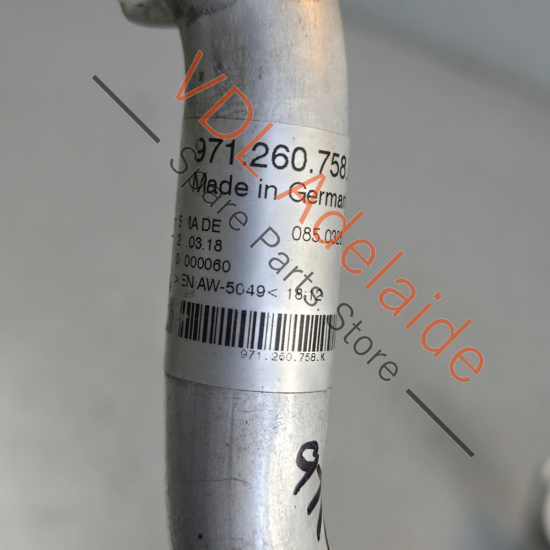 971260758K 971260758T  Porsche Panamera 971 V6 Refrigerant Gas AC Pressure Pipe Hose 971260758T 971260758K