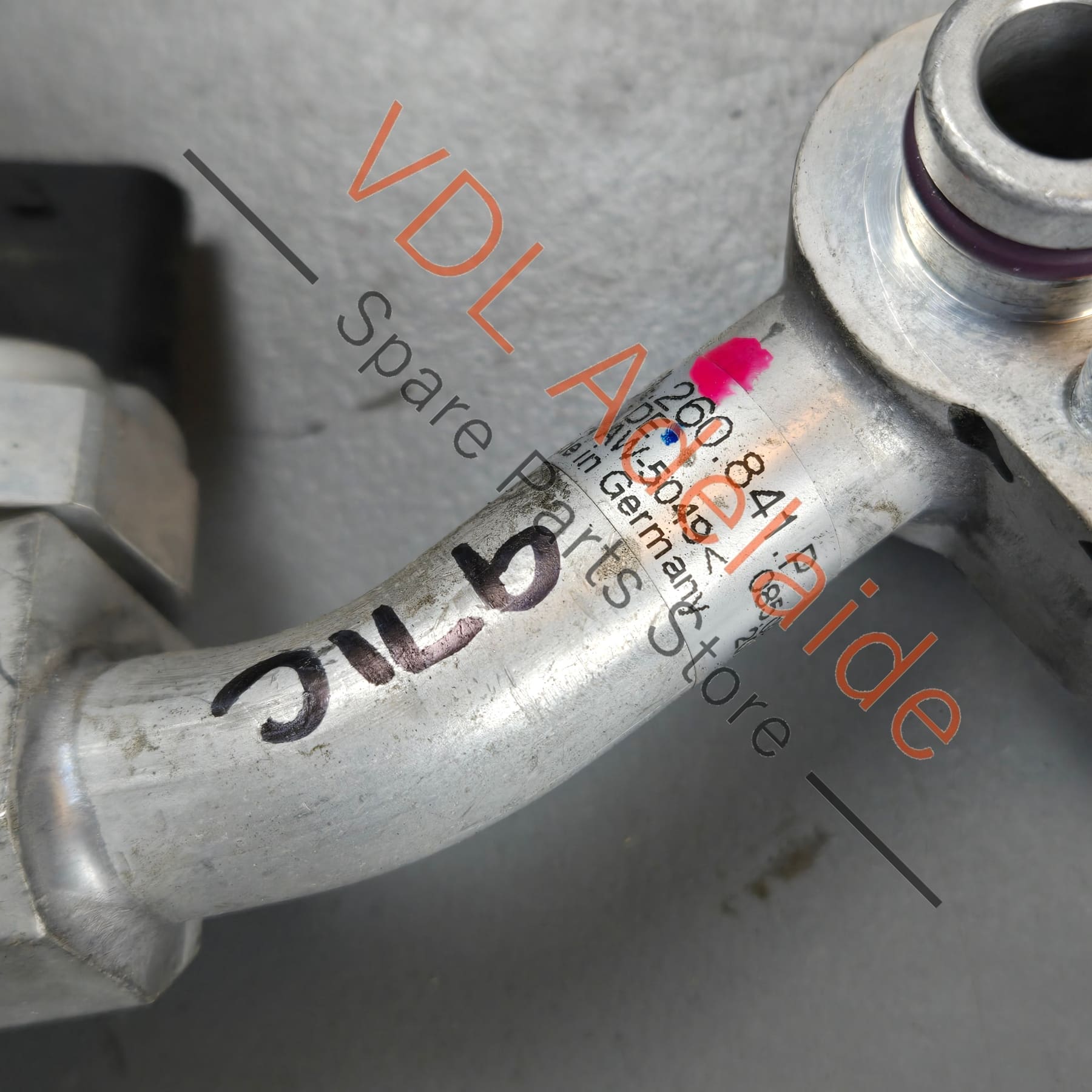 971260841P 971260841AB  Porsche Panamera 971 V6 Refrigerant Gas AC Pressure Pipe Hose 971260841P