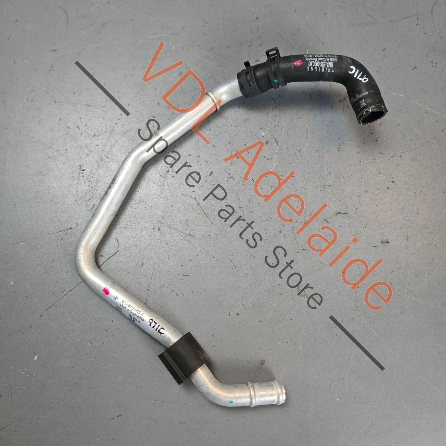 971815555A   Porsche Panamera Hybrid Coolant Hose Pipe 971815555A