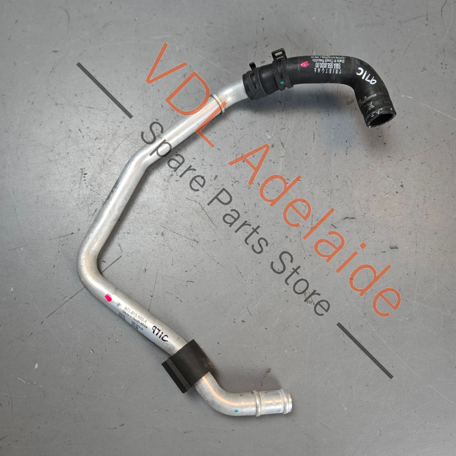 971815555A   Porsche Panamera Hybrid Coolant Hose Pipe 971815555A