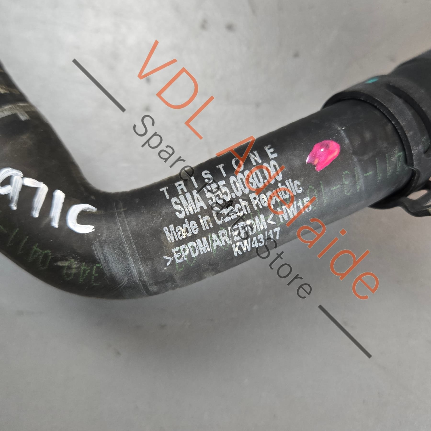 971815555A   Porsche Panamera Hybrid Coolant Hose Pipe 971815555A