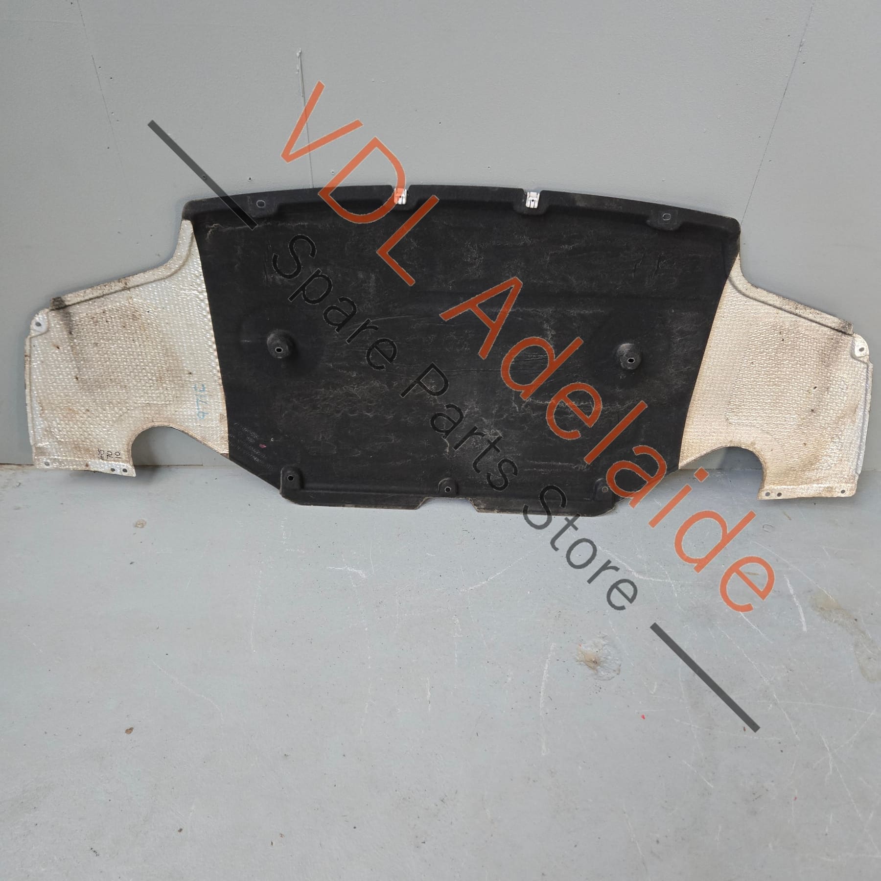 971825505   Porsche Panamera 971 Rear Underbody Bumper Trim Cover Stone Guard 971825505