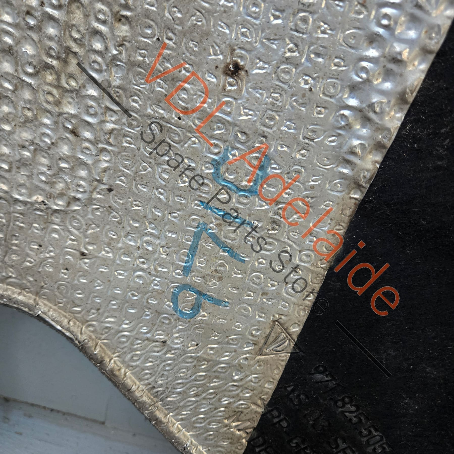 971825505   Porsche Panamera 971 Rear Underbody Bumper Trim Cover Stone Guard 971825505