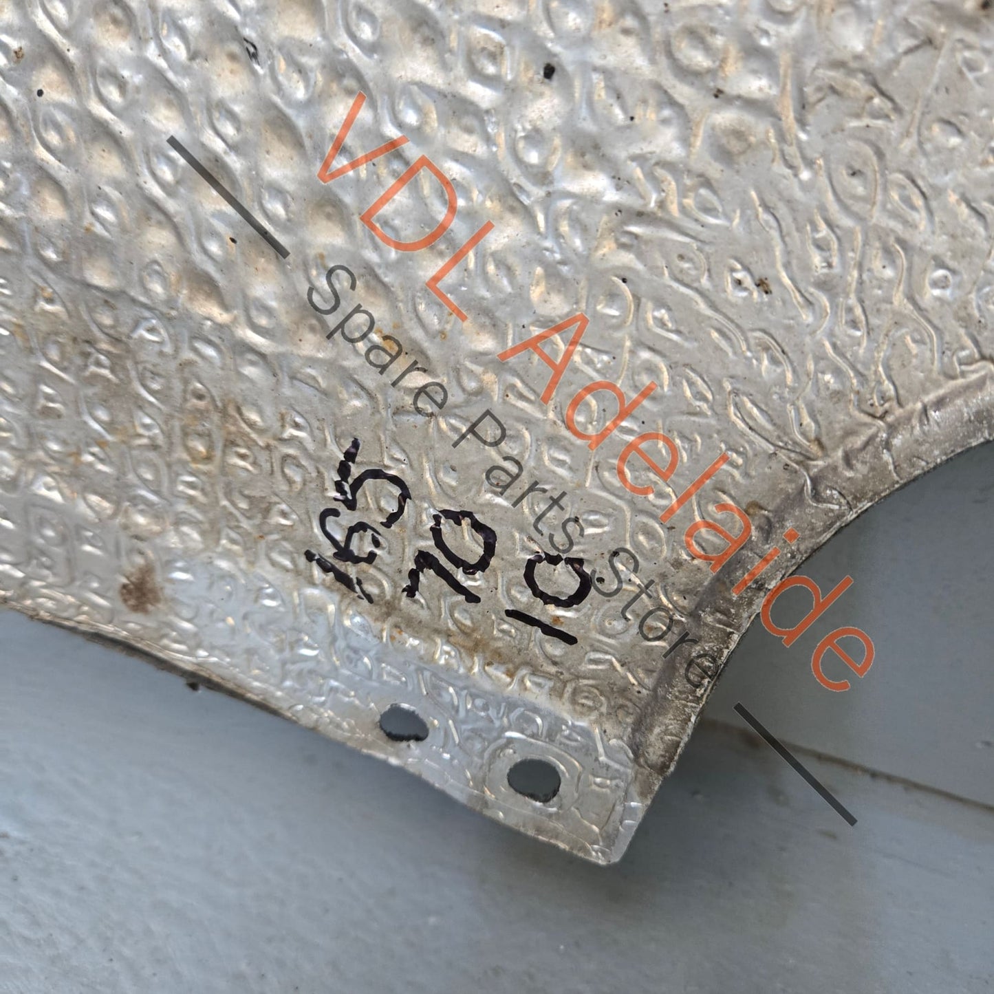 971825505   Porsche Panamera 971 Rear Underbody Bumper Trim Cover Stone Guard 971825505