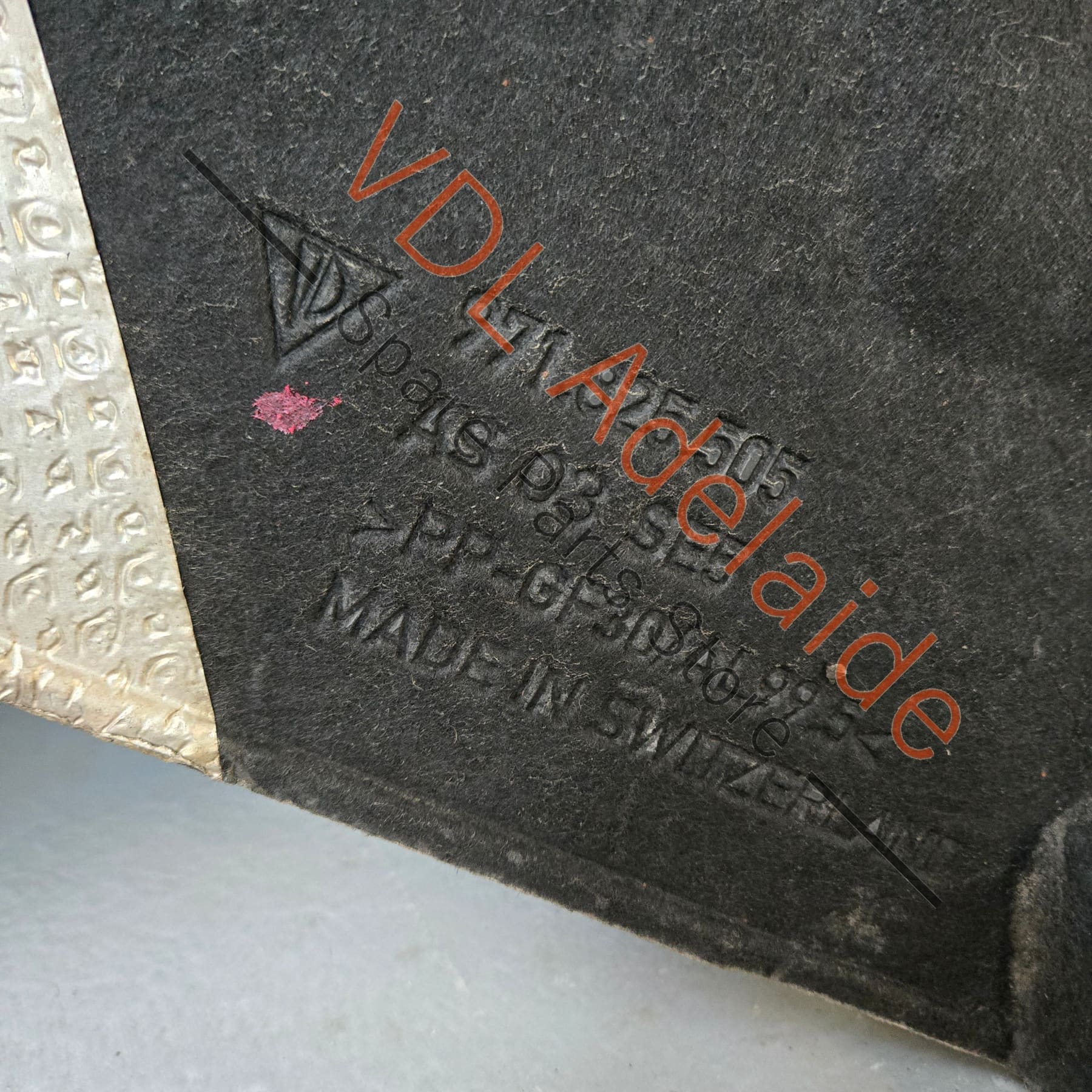 971825505   Porsche Panamera 971 Rear Underbody Bumper Trim Cover Stone Guard 971825505