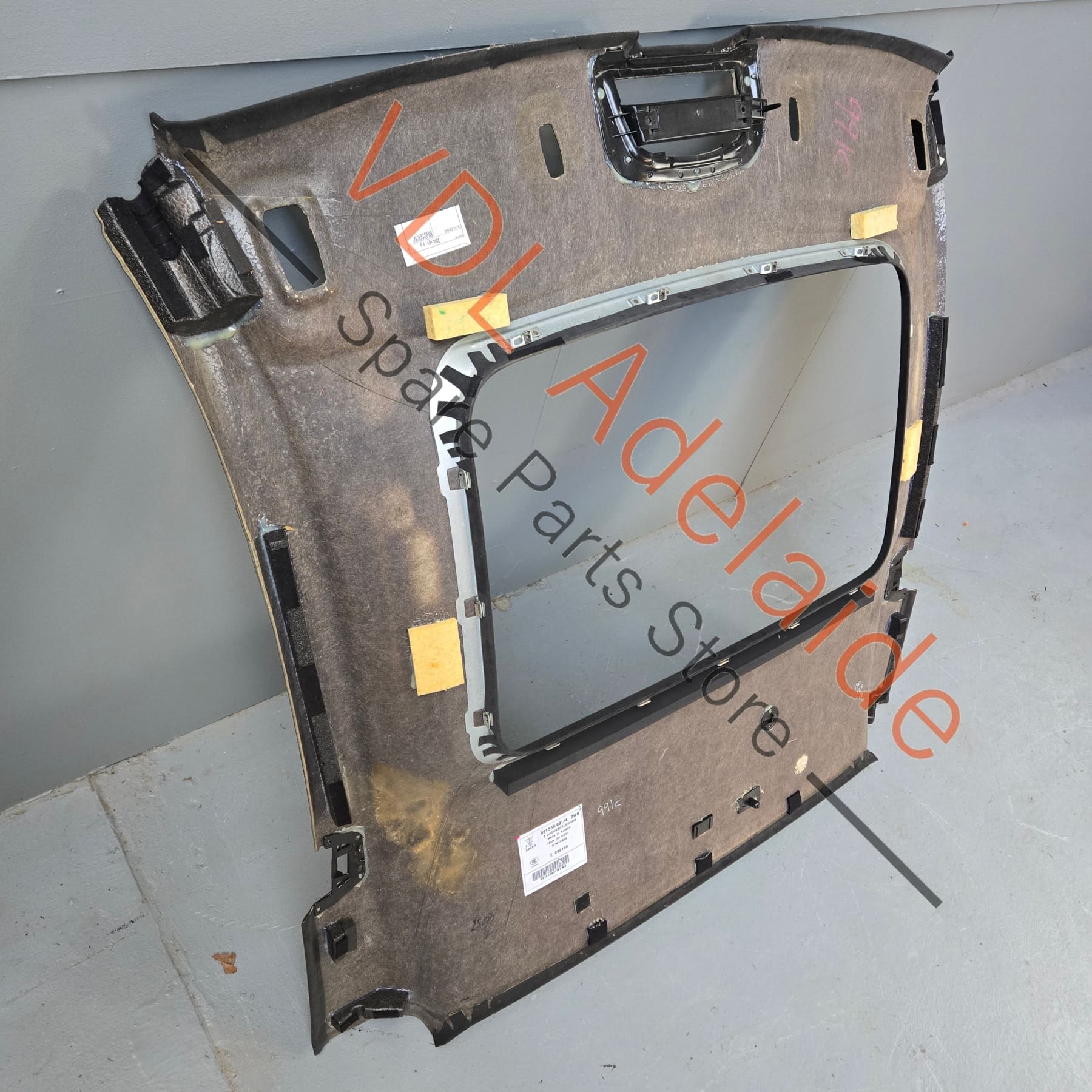 99155509126 99155509114    Porsche 911 991 Alcantara Roof Liner Lining 99155509126 99155509114 Genuine OEM