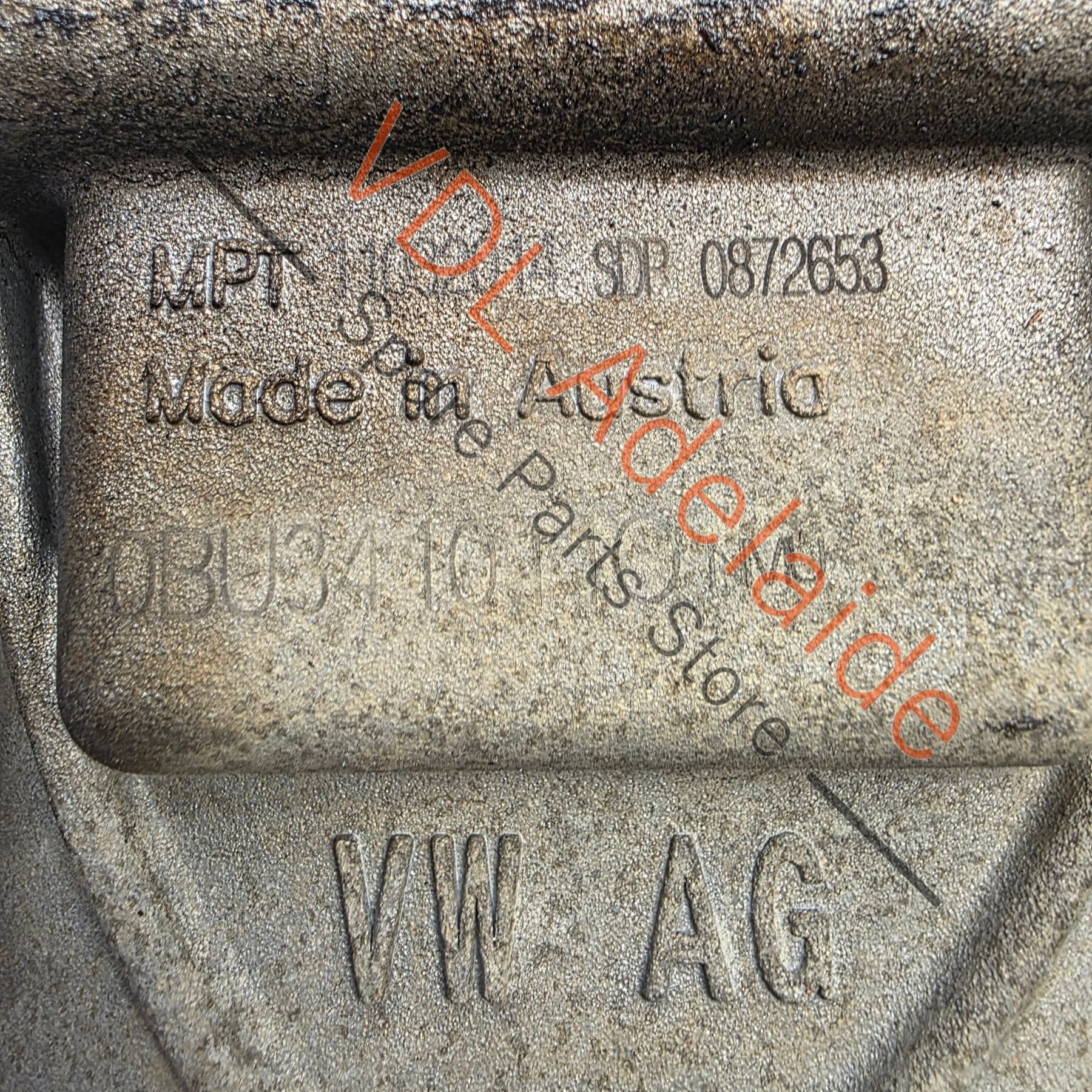 0BU341011Q     VW Volkswagen Touareg 7P 2011-2018 Transfer Case 0BU341011Q