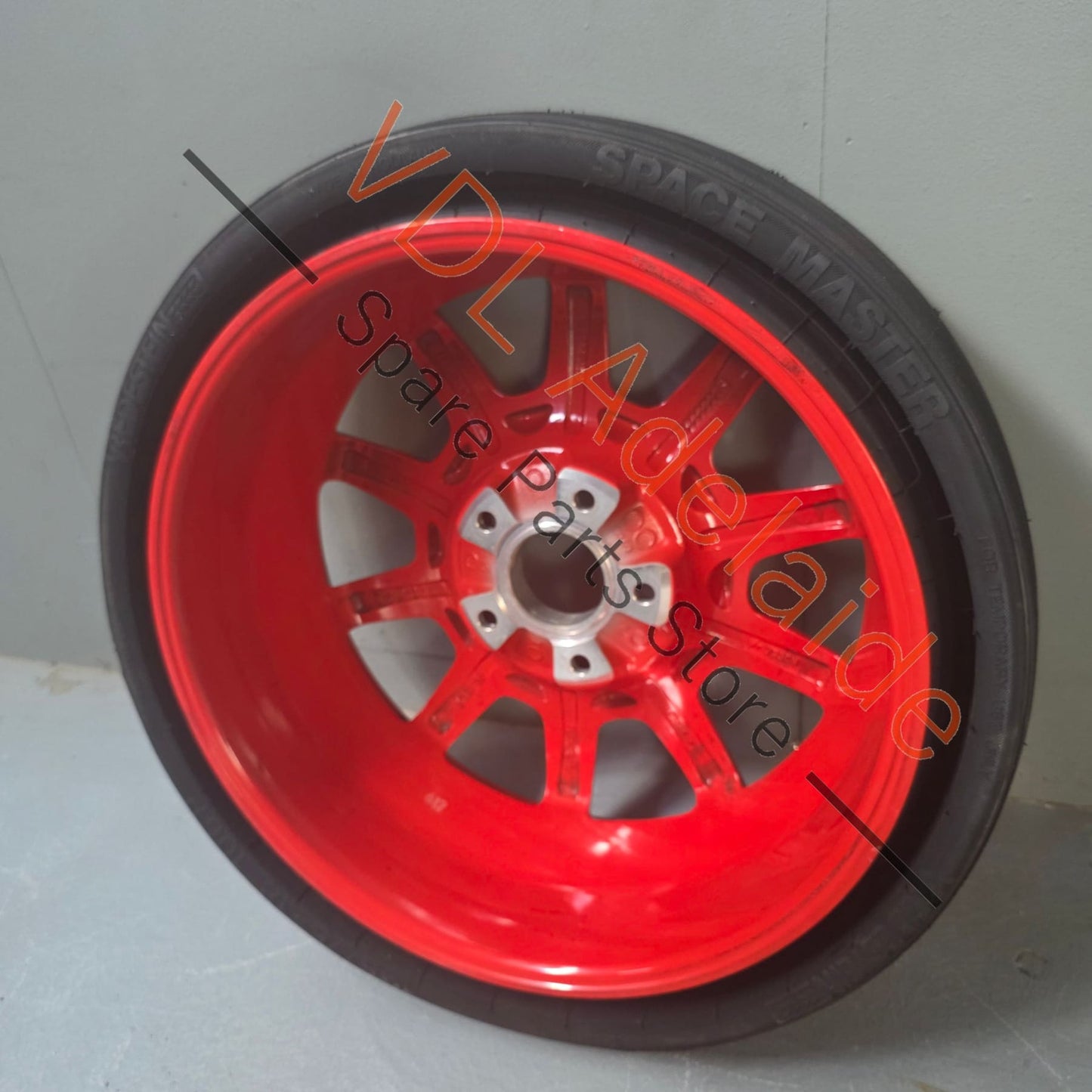 7P0601027     Volkswagen Touareg Audi Q7 Porsche Cayenne Collapsible Spare Wheel Space Saver 7P0601027