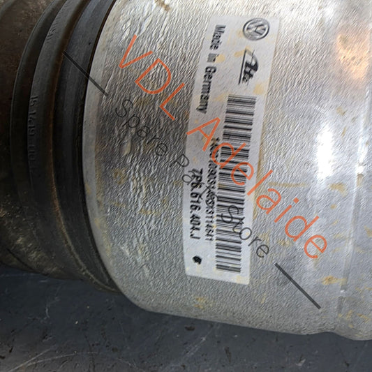 7P6616040K     VW Touareg 7P Left Front Air Suspension Strut Shock Absorber 7P6616040K