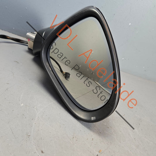 7P6857508N9B9 7P6857508N  VW Touareg 7P Right Power Folding Side View Mirror with Automatic Dimming 7P6857508P 9B9