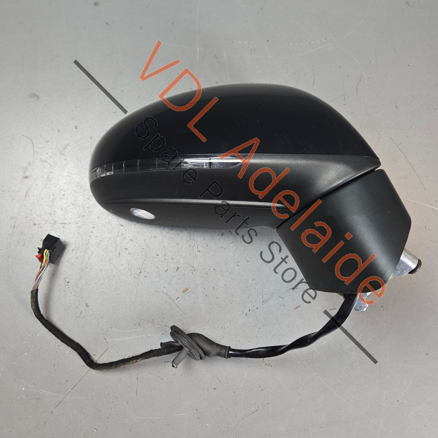 7P6857508N9B9 7P6857508N  VW Touareg 7P Right Power Folding Side View Mirror with Automatic Dimming 7P6857508P 9B9