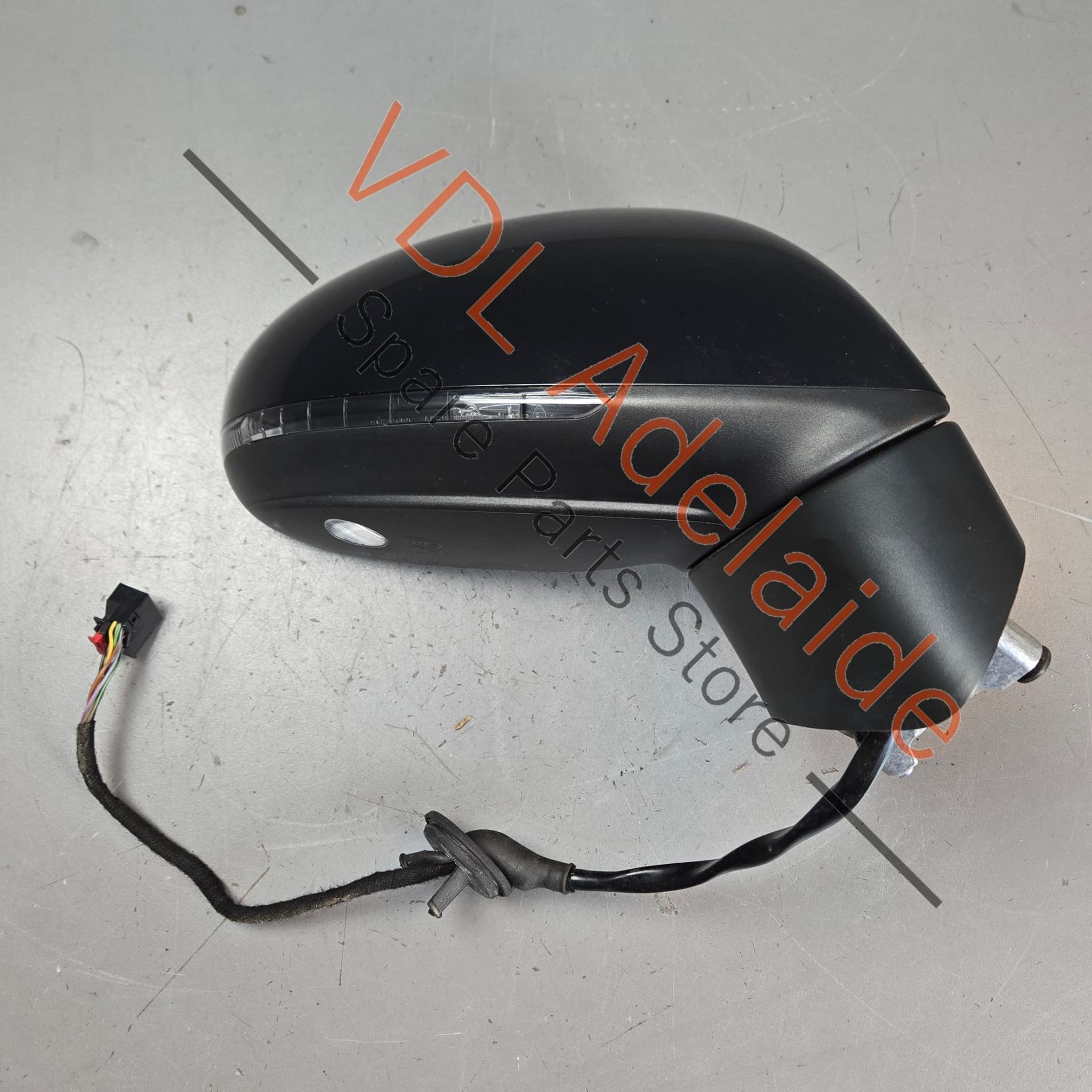 7P6857508N9B9 7P6857508N  VW Touareg 7P Right Power Folding Side View Mirror with Automatic Dimming 7P6857508P 9B9