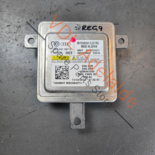 8K0941597E   VW Volkswagen Audi Headlight Control Unit Module Ballast 8K0941597E