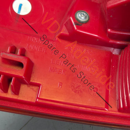 7P6945096F   VW Touareg 7P Rear Right Fender Tail Light Taillight 7P6945096F