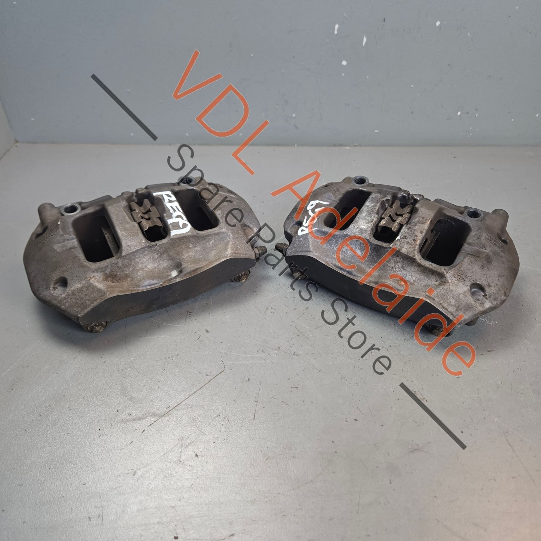 7P6615423D 7P6615424D  VW Touareg 7P 2011-2018 Rear Brake Caliper Set Pair Left & Right for 330mm rotor 7P6615423D 7P6615424D