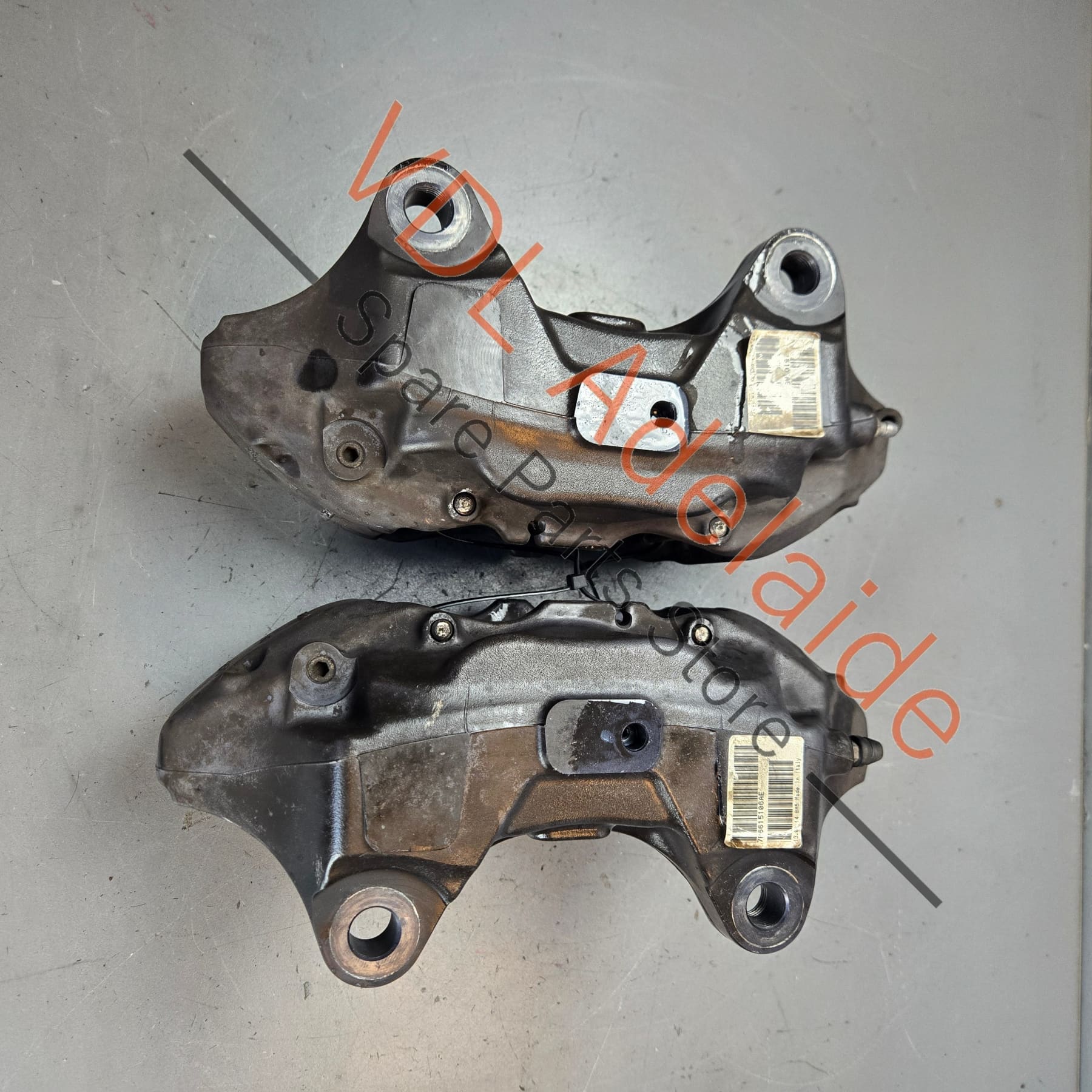 7L6615149A 7L6615150A  VW Touareg 7P 2011-2018 4x Piston Front Brake Caliper Set Pair Left & Right for 330mm rotor 7L6615149A 7L6615150A