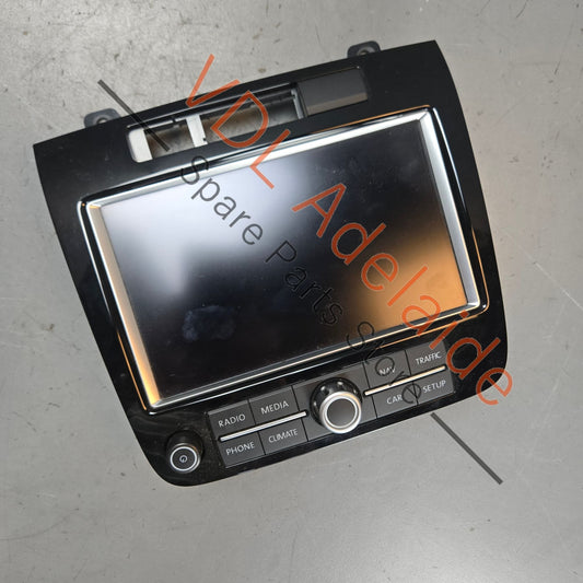 7P6919603   VW Touareg 7P Touchscreen Satnav Display Screen Radio Unit 7P6919603