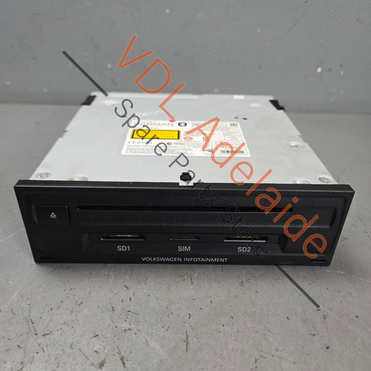 7P6035764E   VW Touareg 7P Satnav MMI Radio Unit 7P6035764E