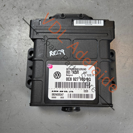 0C8927750BQ   VW Touareg 7P Gearbox Tramsmission Control Moudle TCU 0C8927750BQ