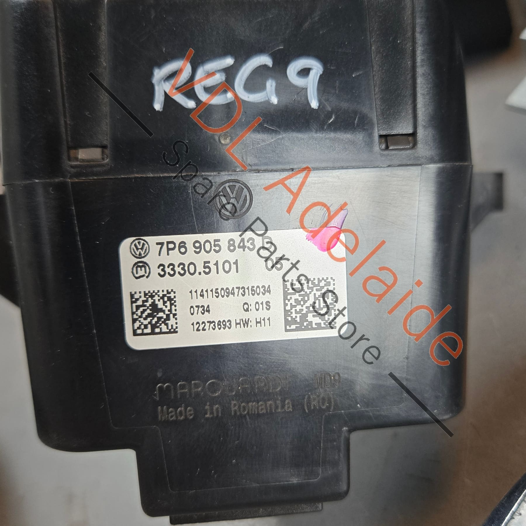 7P0907401F   VW Touareg 7P CRCA V6 ECU & Key Set incl Steering Lock & BCM2 7P0907401F 7P1907401D 7P6907530J 4H0907064EM