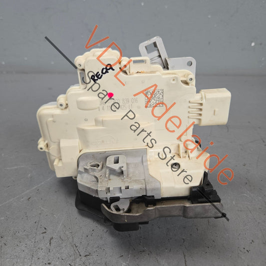 4G0839016   VW Touareg 7P Right Rear Door Lock Mechanism 4G0839016