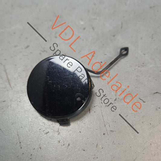 7P6807449A   VW Touareg 7P Left Rear Bumper Tow Eye Hook Cover Trim 7P6807449A Black