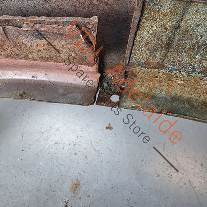 Datsun 1600 510 Bluebird 1968-1972 Right Side Wheel Arch Rust Repair Section Outer Skin with Spot weld seam