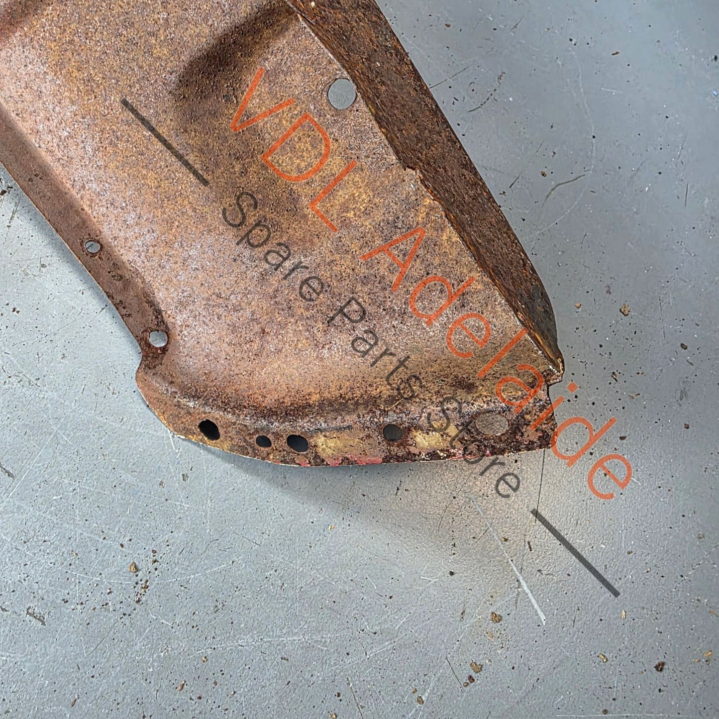 Datsun 1600 510 Bluebird 1968-1972 Right Side Rear Quarter Panel Inner Rust Repair Section