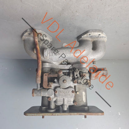 Solex Carburettor with Lynx Manifold suit Datsun L16 L18 L20, requires overhaul. Made in Japan by Minuki