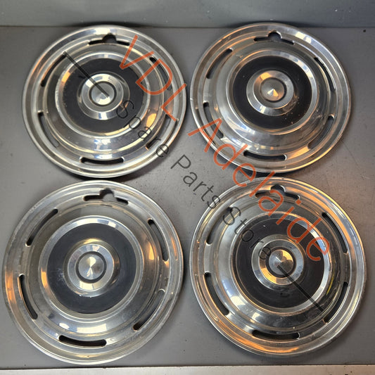 Set of 4 Datsun 1600 510 13 inch Hubcaps Hubcap