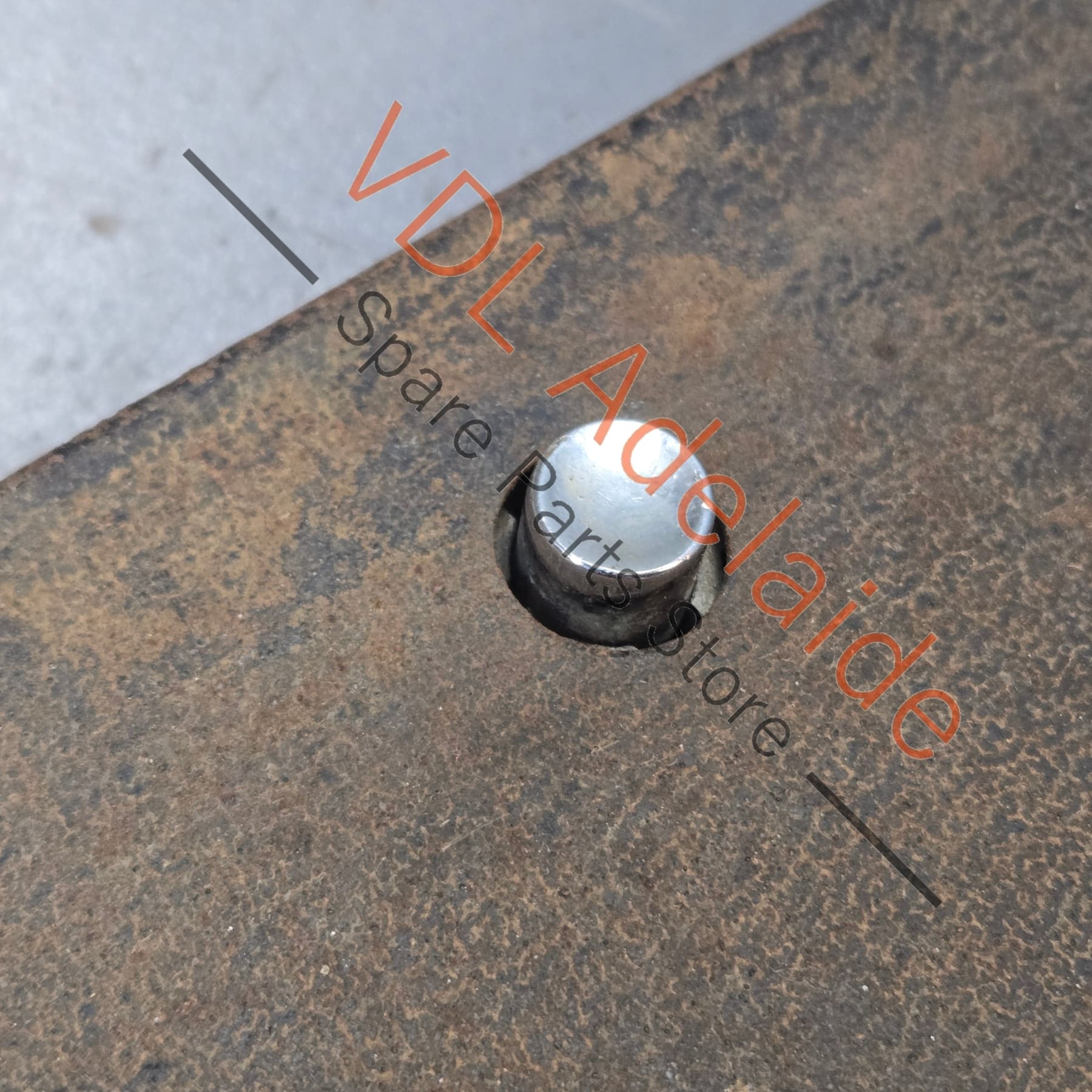 Datsun 1600 510 1968 Steel Glovebox Lid complete with button, button stuck