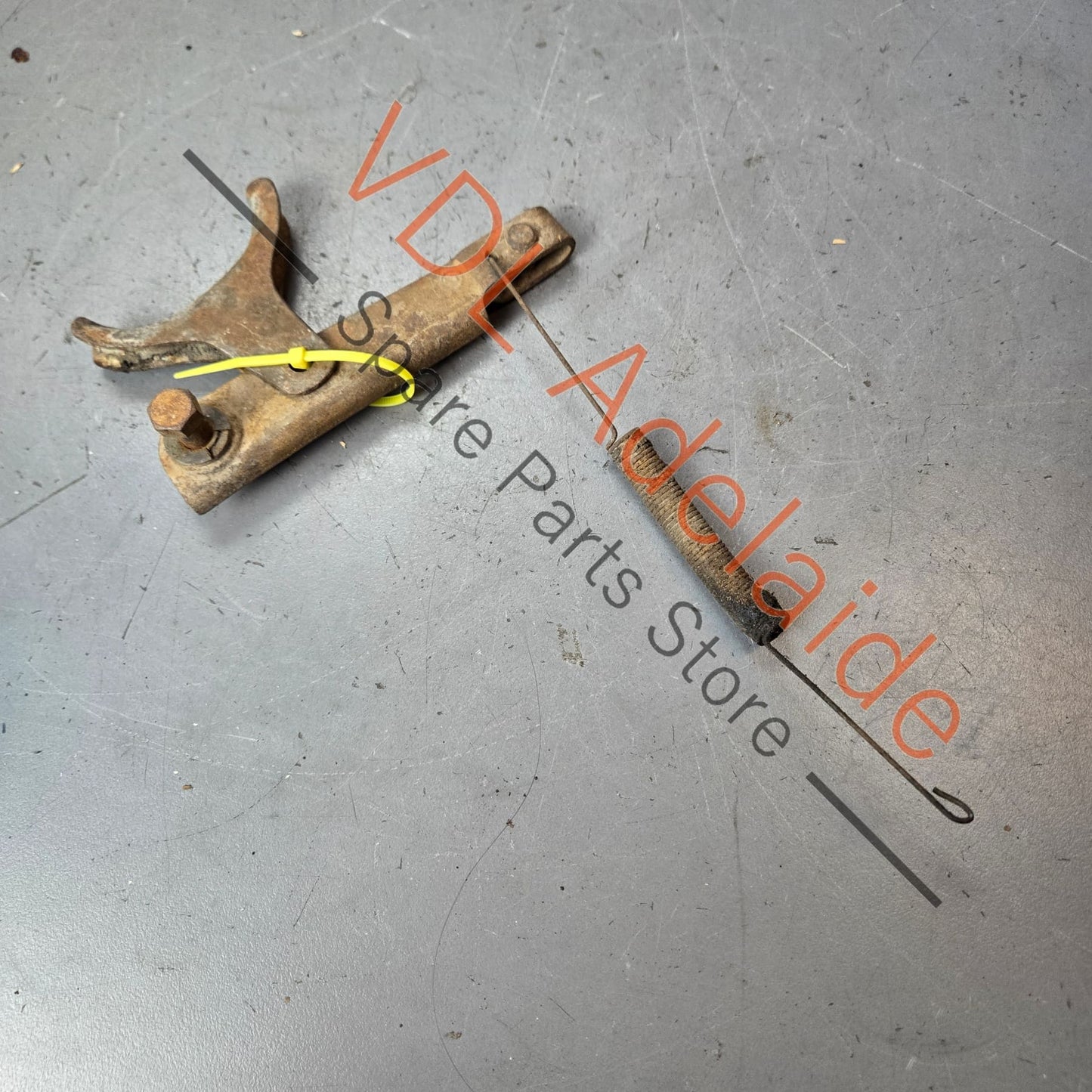 Datsun 1600 Cable Handbrake Lever Assembly with Return Spring