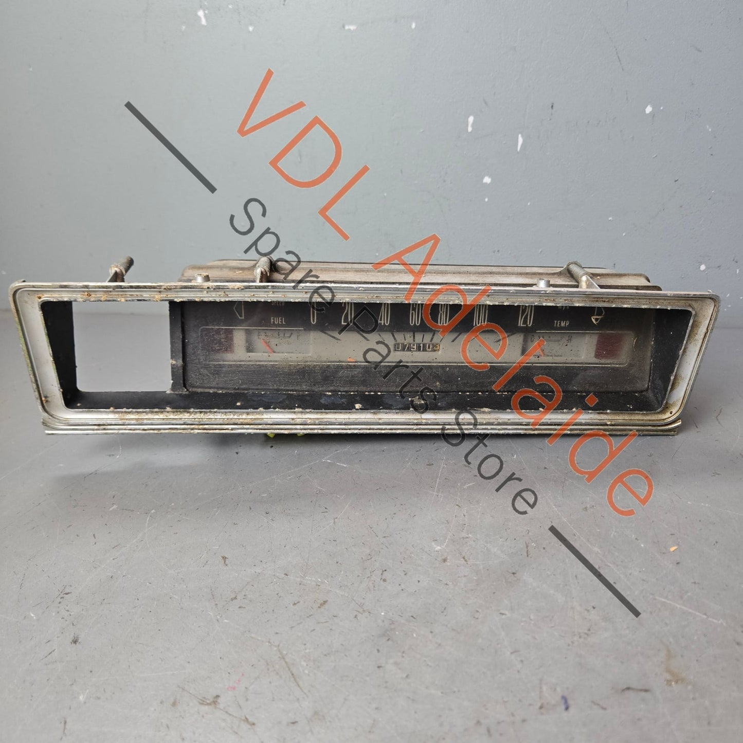 Datsun 1600 510 1968-1969 Original 120 MPH Dashboard Gauge Cluster Early Type