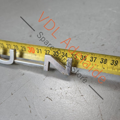 Datsun 1600 510 Rear Panel Boot Badge Emblem Genuine Cast Chrome #01