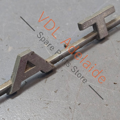 Datsun 1600 510 Rear Panel Boot Badge Emblem Genuine Cast Chrome #01