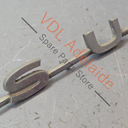 Datsun 1600 510 Rear Panel Boot Badge Emblem Genuine Cast Chrome #01