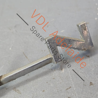 Datsun 1600 510 Rear Panel Boot Badge Emblem Genuine Cast Chrome #01