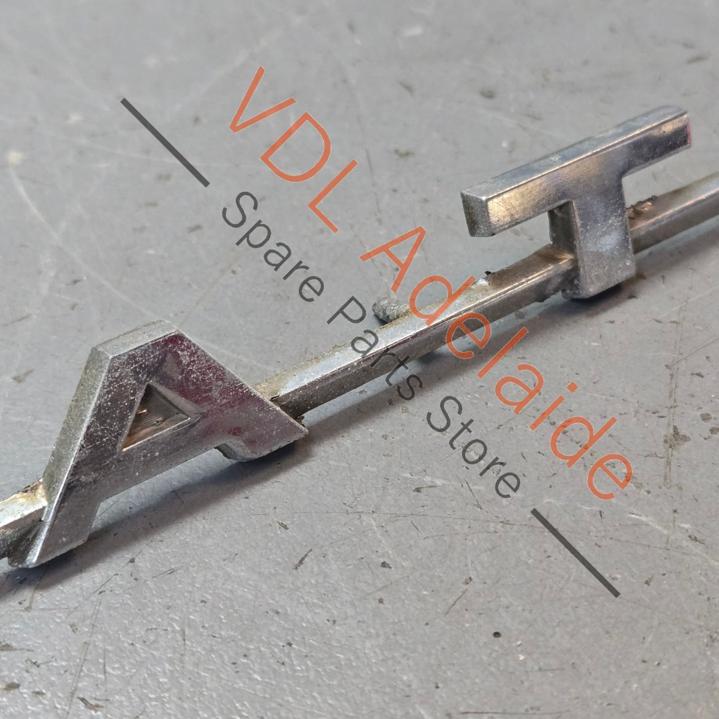 Datsun 1600 510 Rear Panel Boot Badge Emblem Genuine Cast Chrome #02