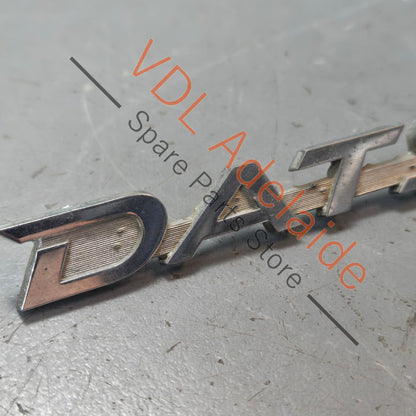 Datsun 1600 510 Front Quarter Fender Panel Badge Emblem Genuine Cast Chrome #01