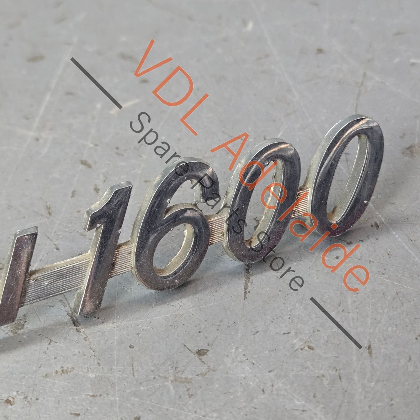 Datsun 1600 510 Front Quarter Fender Panel Badge Emblem Genuine Cast Chrome #02