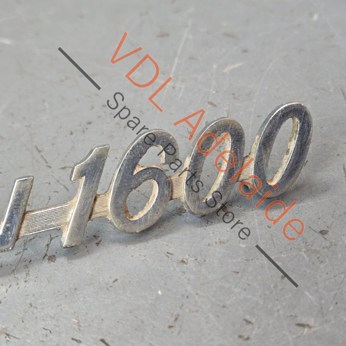 Datsun 1600 510 Front Quarter Fender Panel Badge Emblem Genuine Cast Chrome #03