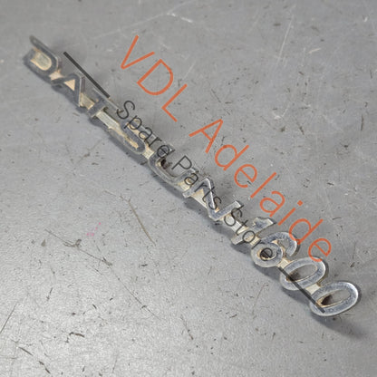 Datsun 1600 510 Front Quarter Fender Panel Badge Emblem Genuine Cast Chrome #03