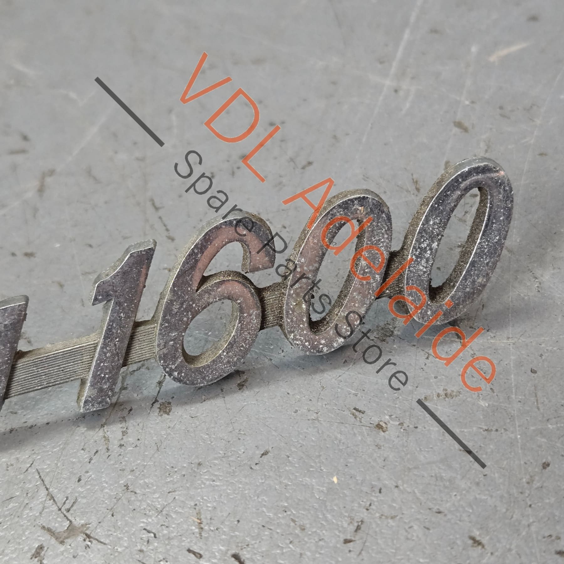 Datsun 1600 510 Front Quarter Fender Panel Badge Emblem Genuine Cast Chrome #04