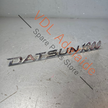 Datsun 1600 510 Front Quarter Fender Panel Badge Emblem Genuine Cast Chrome #05
