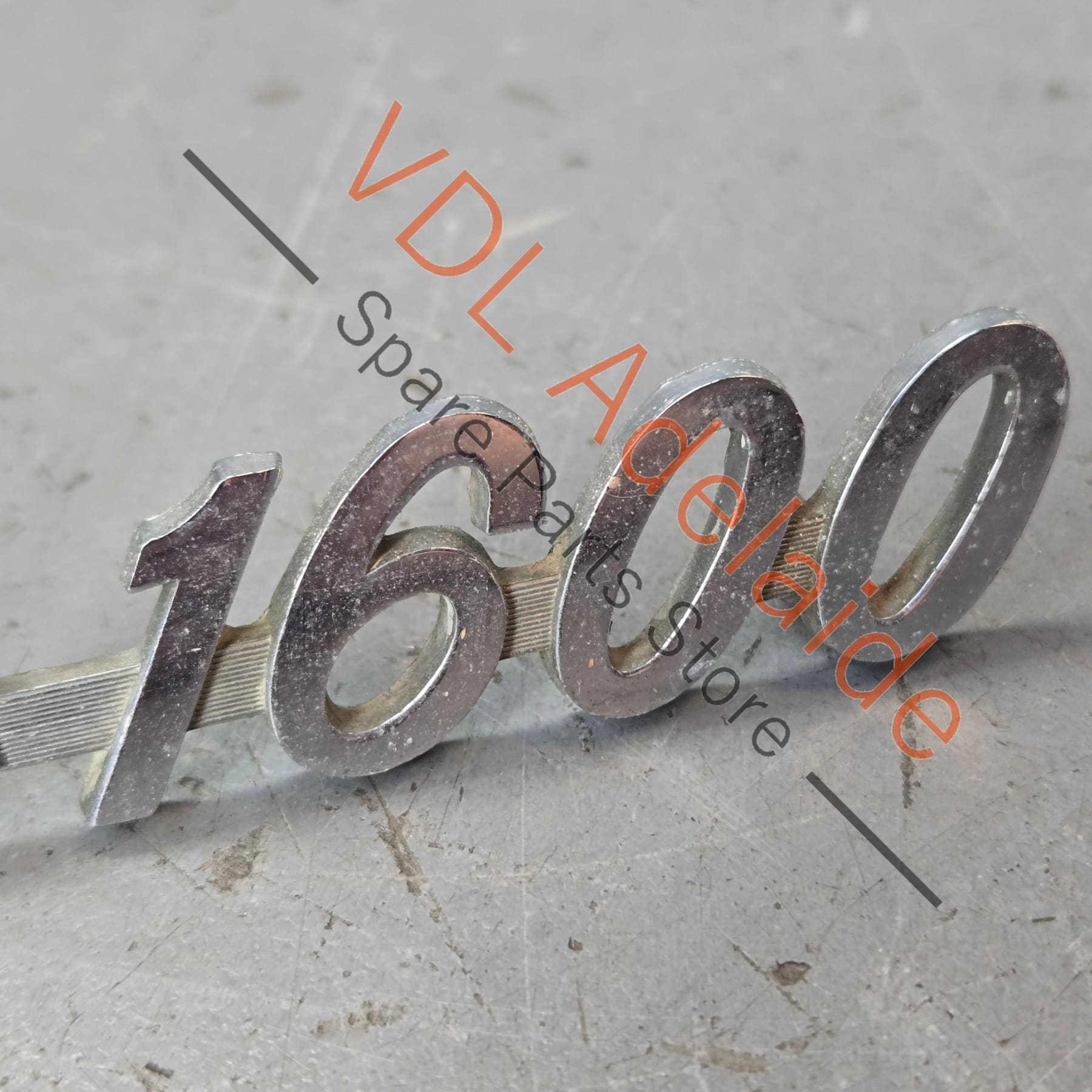 Datsun 1600 510 Front Quarter Fender Panel Badge Emblem Genuine Cast Chrome #05