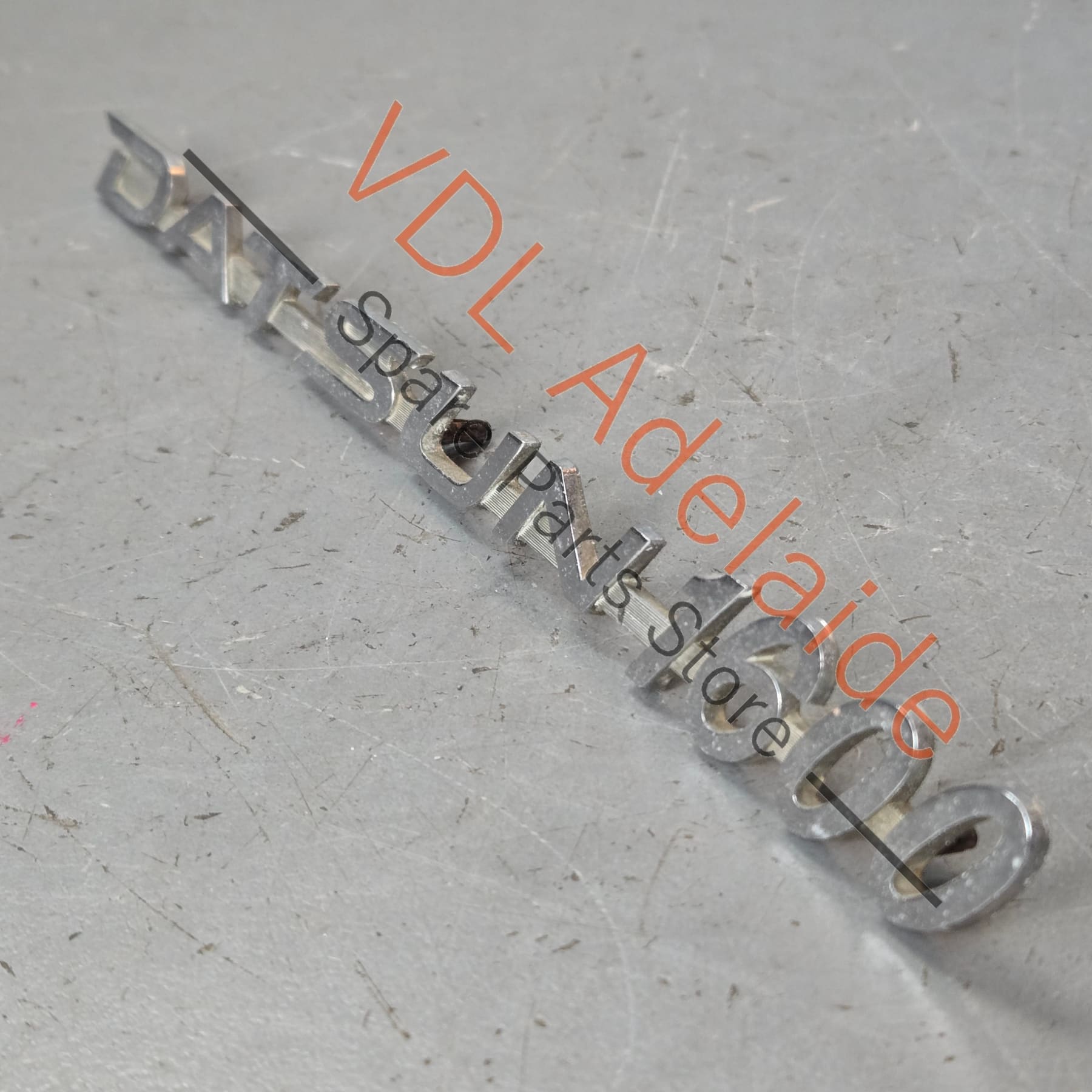 Datsun 1600 510 Front Quarter Fender Panel Badge Emblem Genuine Cast Chrome #05