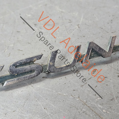 Datsun 1600 510 Front Quarter Fender Panel Badge Emblem Genuine Cast Chrome #06