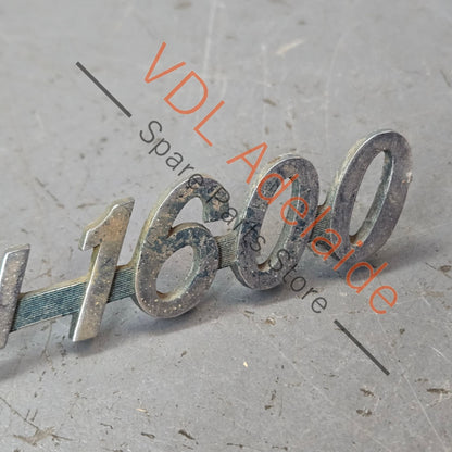 Datsun 1600 510 Front Quarter Fender Panel Badge Emblem Genuine Cast Chrome #06