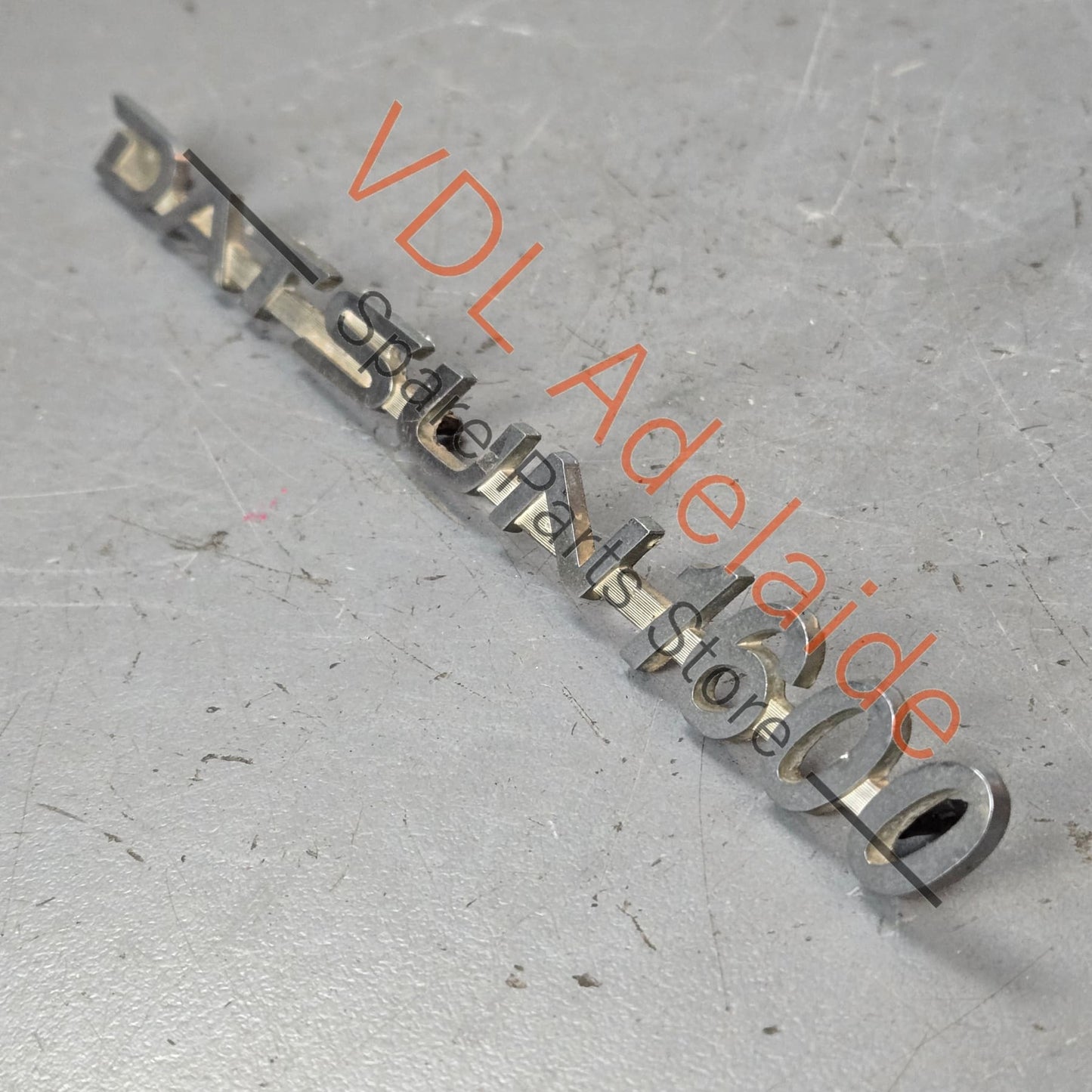 Datsun 1600 510 Front Quarter Fender Panel Badge Emblem Genuine Cast Chrome #07